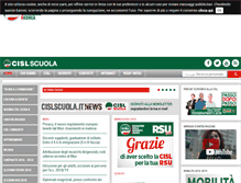 Tablet Screenshot of cislscuola.it